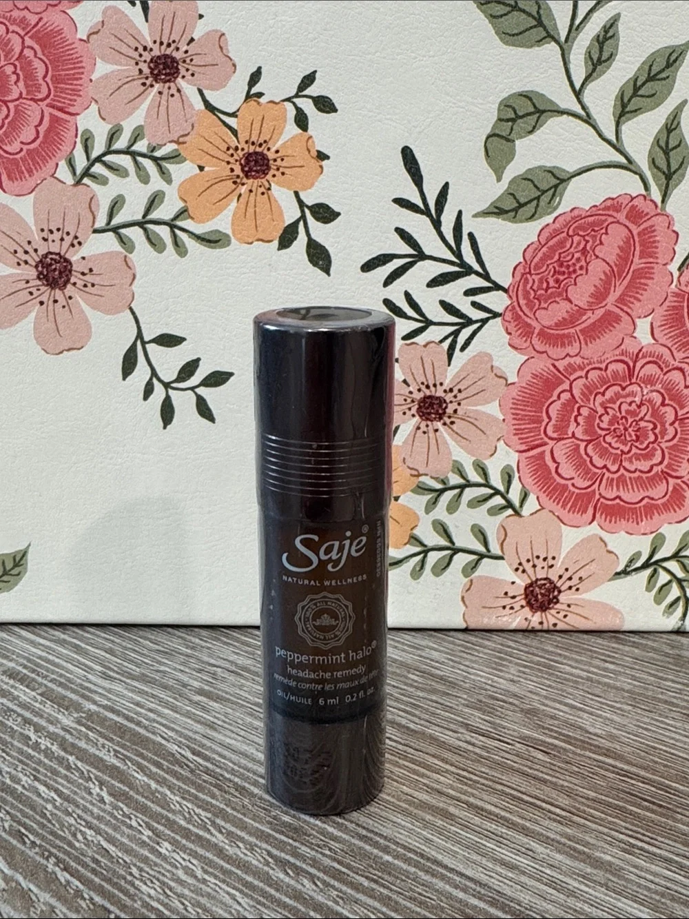 Saje Peppermint Halo Headache Remedy Roll-On (6 ml / 0.2 fl oz)